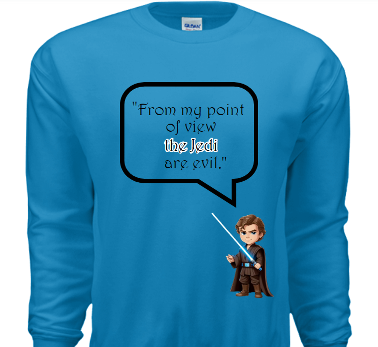 Anakin's "Jedi is evil" -Sweatshirt image 2