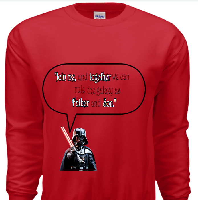 Darth Vader - "Father And Son" - Sweatshirt image 1