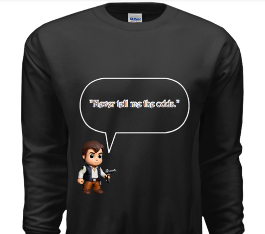 Han Solo "Beating the Odds" Sweatshirt image 0