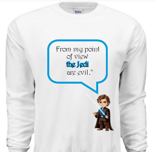 Anakin's "Jedi is evil" -Sweatshirt image 0