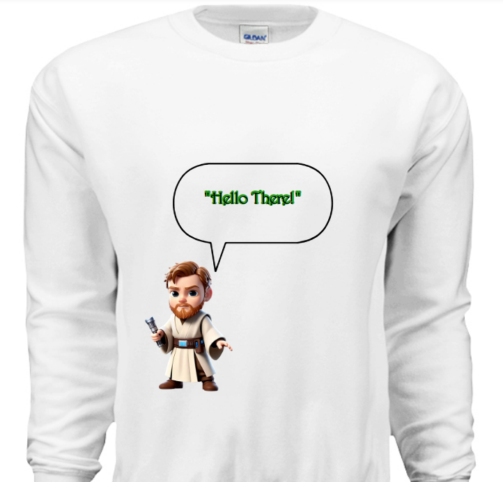 ObiWan-"Hello There"- Sweatshirt image 2