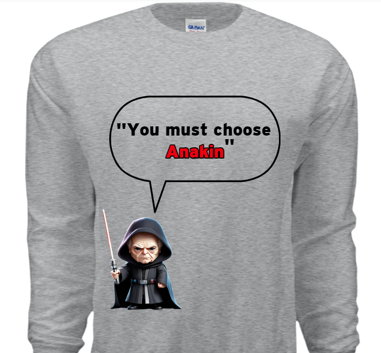 Palpatine-"Choose" Sweatshirt image 0