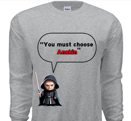 Palpatine-"Choose" Sweatshirt image 0