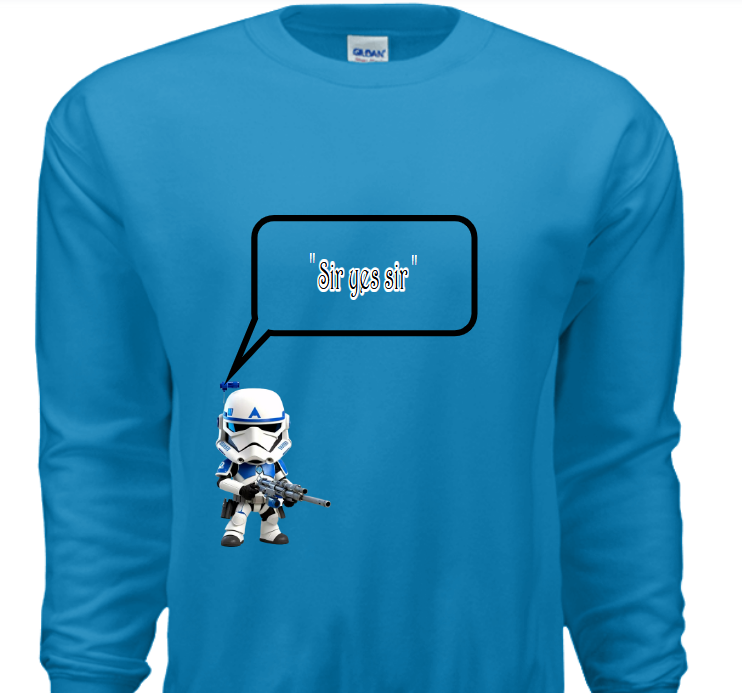 Captain Rex - "Yes sir"- Sweatshirt image 0