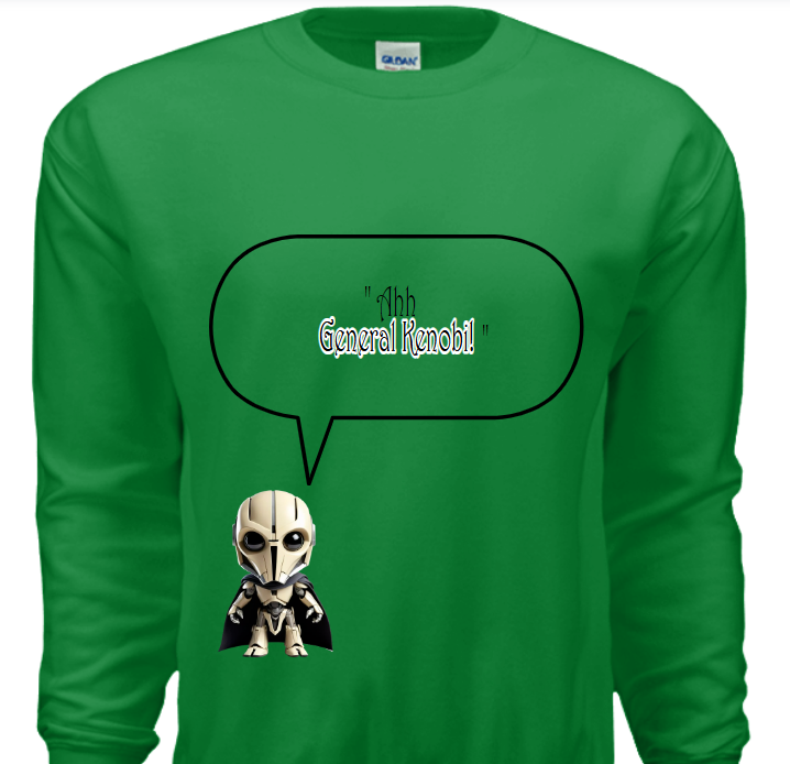 General Grevious -"Ahhhh" Sweatshirt image 1