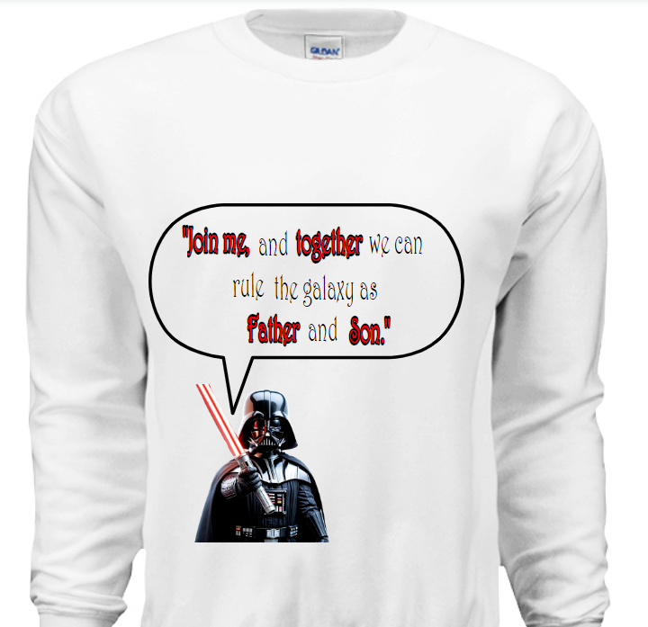 Darth Vader - "Father And Son" - Sweatshirt image 0