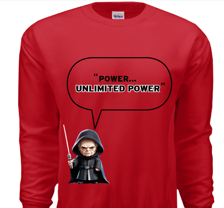 Palpatine-"Power" Sweatshirt image 0