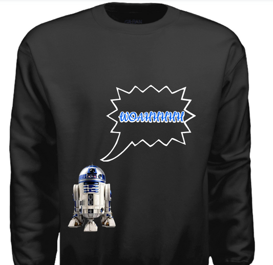 R2D2 - "AHHHHH" Sweatshirt