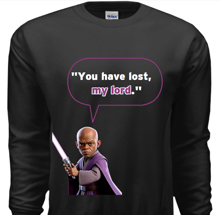Mace Windu - "Lost" Sweatshirt image 1