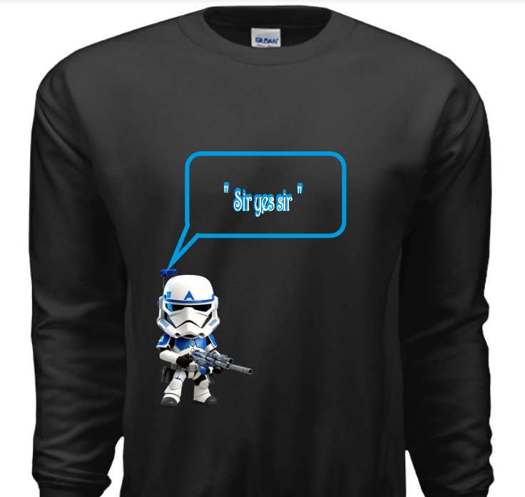 Captain Rex - "Yes sir"- Sweatshirt image 1